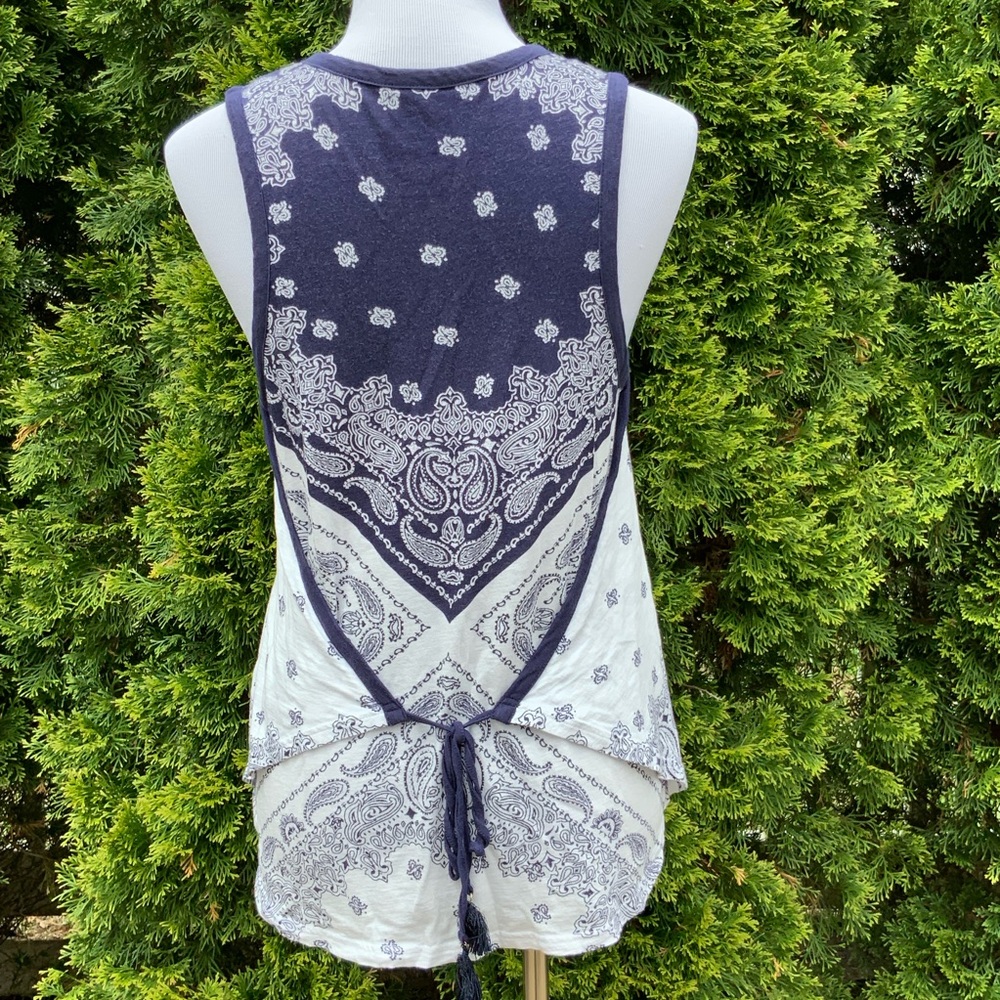 Lucky Brand bandana top / M - Picture 3 of 6